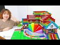 How To Build Giant Candy Factory With Clay Piping Bag & Glossy Slime In Minecraft House Candy Tank