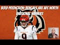 2024 AFC NORTH BOLD PREDICTIONS!