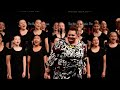 Hugh Jackman and Keala Settle and the Australian Girls Choir. Filmed for BroadwayWorld Sydney
