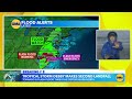 Tropical Storm Debby makes 2nd landfall overnight