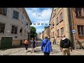 Gothenburg Sweden walk from Haga Kyrkoplan to Tredje Långgatan 4K