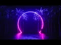 4K Neon Glowing Frame Looped | 3 Hour Loop Video | Screen Saver | Smooth Transition | 06