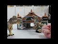 Lego Jurassic park final battle stop motion