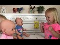 Milena & Stesha and story for kids about toys