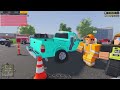 I Started a Construction Company Ep.6 - Massive Car Pile Up | ERLC Roleplay ROBLOX