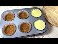 Lotus Biscoff Flan Cupcakes - Easy Recipe Dessert