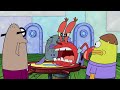 Every Dissatisfied Krusty Krab Customer For 1 HOUR! 🍔 SpongeBob Marathon | Nicktoons