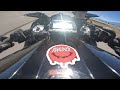 RAW POV OF Super Bike YAMAHA R1 | around NASCAR TRACK