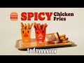 Spicy Chicken Fries Ad, But a Fire Breaks Out