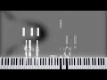 inabakumori - Lagtrain | Piano Cover + Sheet Music (4k)
