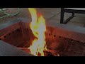 DIY smokeless modern firepit of brick, steel, and stucco. Looks great, but does it deliver?