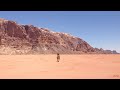 Wadi Rum, Jordan -- Watching the Camel Guide Ride Away