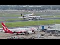 Singapore Airlines A350-900 arriving at Sydney on a moody day.