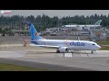 Seattle Paine Field Airport  - B787 & B748 Test Flights | 4K60P