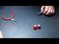 How to make toque earrings