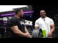The Greatest PowerLifter John Hack and Larry Wheels Train Bench Press!