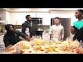 Giant Seafood Mukbang with Flight, CashNasty and 50Kal Mal! (NBA DISCUSSION)