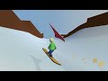 BALDI AND GRANNY HAVING FUN SNOW TUBING in HUMAN FALL FLAT