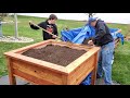 How to Build a DIY Raised Garden Bed | Square Foot Gardening | Remodelaholic
