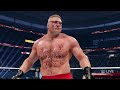 WWE2K24 - Brock Lesner vs. Triple H | Submission Match | PS5™ [4K60]