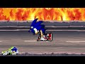 Sonic vs Shadow  - Sprite Riot (By Fade and Omori)