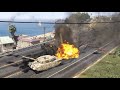 PUTIN UNDERSTIMATED NATO! Ukrainian fighter Jets & Helicopters Attack on Russian Army Convoy -GTA5