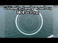 شاهد سد وادي ضيقه فى ولايه قريات قبل الفيضان وبعده #سلطنة_عمان