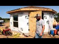 How We Built Our Navajo Hogan to Convert to a Tiny House