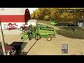 Stitzer WI | Baling  hay and finishing soybean harvest! | FS22