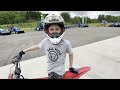 Braxxton gets a surprise on his 12th birthday! 2023 GasGas MC 85 2-Stroke!!