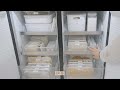 Organize your freezer with Daiso's recommended items / Tips for organizing your refrigerator