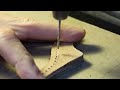 Making a Leather 1911 Holster ASMR Leathercraft