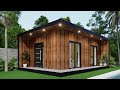 Plano de casa 6X4 metros moderna | Small house design 6x4