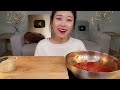 ASMR 🥵🌶역대급 매운냉면 새우만두 리얼먹방 :) Spicy cold noodles, shrimp dumplings MUKBANG