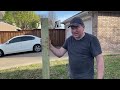3 ways to set a fence post