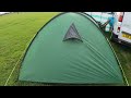 Millets Eurohike Cairns 2 DLX Night fall blackout two man tent review year later