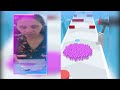 Satisfying Mobile Games Playing 1001 Tiktok UP LEVEL Asmr Slicing, Tippy Toe DXX180