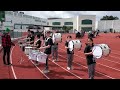 Glendora HS Drumline warm up Monrovia 3/5/23