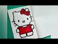 Kitty/ Pixel Art Tutorial/Drawing Step by Step