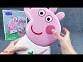 61 Minutes Satisfying with Unboxing Baby Bath Toy Set, Cute Pink Peppa Pig Kitchen | Review Toys