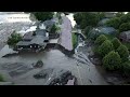Damage left by torrential rain and flooding in Midwest