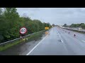 M4 motorway closure bridge maintenance 2024