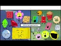 BFB But what if only the BFDI and BFDIA Contestants exist | BFDI What Ifs