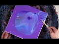 DIFFERENT GALAXY - Acrylic Pouring and Fluid art Therapy at Home