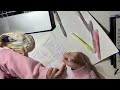 study with me 📑📎 || 1 hour real time, handwriting notes ✍🏻 real sound asmr 🎧, no bgm