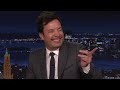 During Commercial Break Jimmy Tries to Blow a Giant Bubble with The Roots’ Kamal Gray | Tonight Show