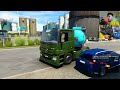 MERCEDES TRUCK DELEVERY WITH Z+ SECURITY 😱 Euro Truck Simulator 2 | LOGITECH G29