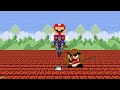 Super Mario Bros. But Every Seed Makes Mario Phases Through Walls! | Game Animation