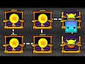 I Hid Extreme Coins In These Geometry Dash Levels!