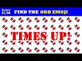 Find the ODD One Out | Emoji Quiz | Easy, Medium, Hard, Impossible